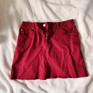 flash sale!! Red skirt 🍓